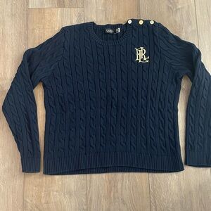 Lauren Ralph Lauren Dark Blue Knitwear